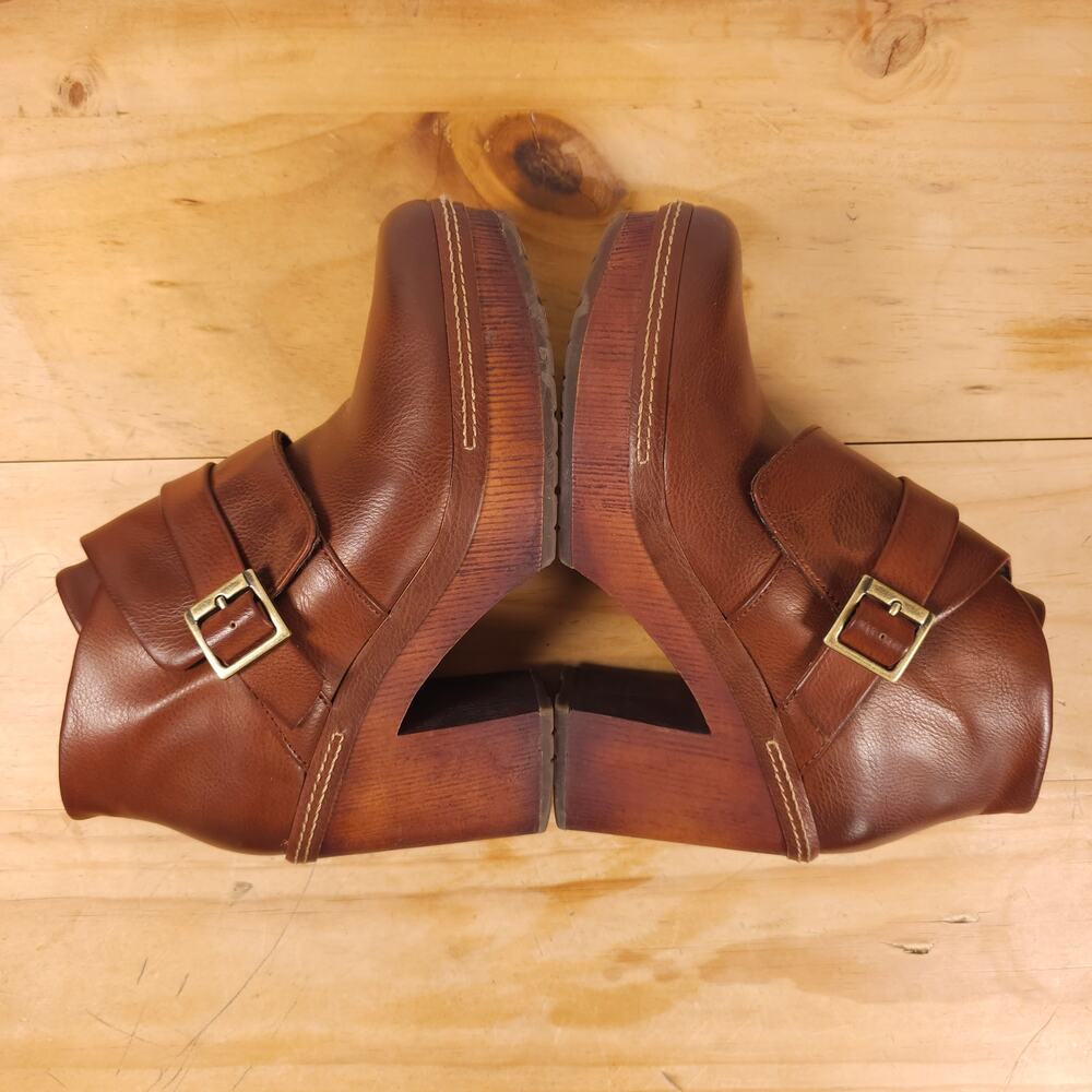 Korks Stacey Platform Ankle Boots Brown Sz 6 - Picture 7 of 11